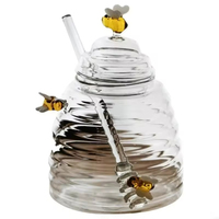 Bocal en verre Mason de 64 oz avec poignée et bouchon, grand volume de 2000 ml, pour stockage d'eau, avec ligne de mesure, personnalisable, pour camping, extérieur, alimentaire