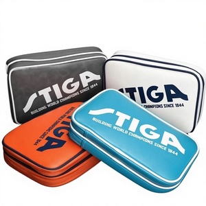 Housse de <span class=keywords><strong>raquette</strong></span> de tennis de table carrée <span class=keywords><strong>STIGA</strong></span>, étui rigide de haute qualité pour la protection de la <span class=keywords><strong>raquette</strong></span> - Product Image 1