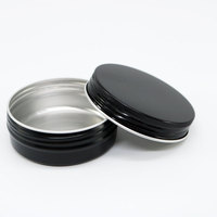 Fabricant de pots en aluminium, pots à bonbons avec couvercle à vis en aluminium de 10g, 15g, 50g, 100g, 150g, 200g