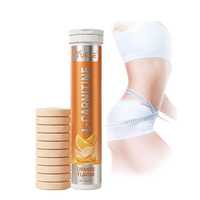 Comprimés effervescents de L-Carnitine 500mg OEM/ODM pour la combustion des graisses et l'aide à la perte de poids, complément alimentaire pour la gestion du poids chez l'adulte