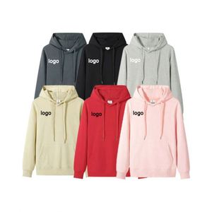 เสื้อฮู้ดดี้ซิปเต็มตัว ดีไซน์ OEM คุณภาพสูง ผ้าฝ้ายหนานุ่ม ใส่ได้ทั้งชายและหญิง สกรีนโลโก้ตามสั่ง สไตล์สตรีทแวร์ - Product Image 3