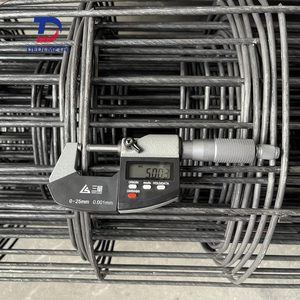 Guyane # 65 # Rouleau de treillis soudé en acier lisse nervuré BRC 610, 6 po x 6 po, 7 pi x 75 pi, pour armature de béton, treillis métallique BRC 65 - Product Image 5