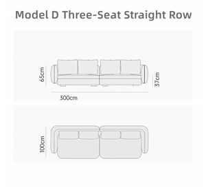 Sofá de Tela Curvo Grande de Estilo Minimalista Italiano, Modelo Pétalo, para Sala de Estar, Villa o Apartamento - Product Image 6