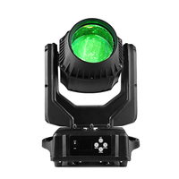 Projecteur de Scène Professionnel DMX512 à Tête Mobile LED, Haute Luminosité 300W IP65, Faisceau Lumineux Acéré, Stable et Étanche pour Événements