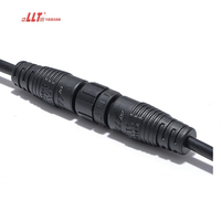 Connecteur de câble pour lampe LED circulaire à capteur 5 broches LLT M12, connecteur électrique paysager 2, 3, 4, 6, 7, 8 broches