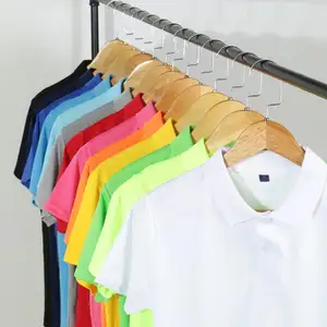 Özel tasarım kendi marka Polo eğlence örgü gömlek kısa kollu erkek nefes Polo hızlı kuru Fit erkek Golf Polo gömlekler