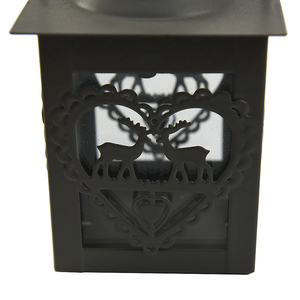 Minifarol metálico geométrico para decoración de boda, vela de Navidad, recuerdo de boda - Product Image 4