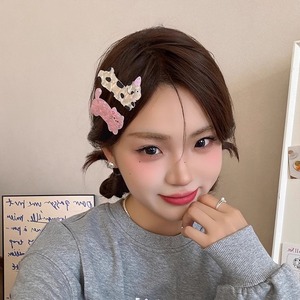 Pinces à cheveux fantaisie motif chien <span class=keywords><strong>teckel</strong></span> et chat pour femmes, pinces latérales pour franges, accessoires capillaires - Product Image 3