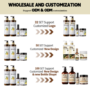 Set per la Cura dei Capelli con Olio di Amla, <span class=keywords><strong>Shampoo</strong></span> e Balsamo Nutriente per una Crescita Sana dei Capelli - Product Image 6