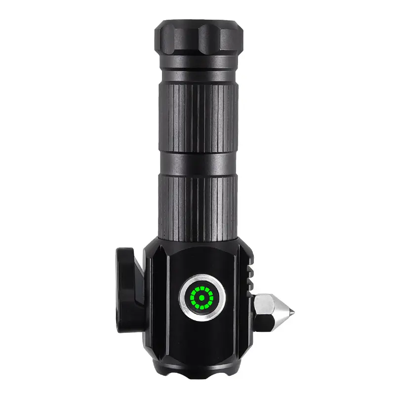 2024 Mini Convenient Outdoor Waterproof Steel Gun Flashlights Small Three-Eye Alloy Camping Lights IP65 New Hat Clip Features