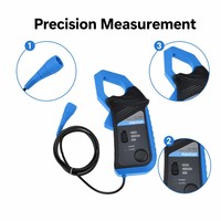CC-650 AC/DC Current Clamp 20kHz 65A BNC Probe Arus untuk Osiloskop Multimeter Digital Alat Diagnostik