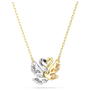 Collier tendance en argent sterling 925 plaqué or rose avec pendentif cygne, perle d'eau douce et zircon, cadeau de mariage pour femme - Product Image 5