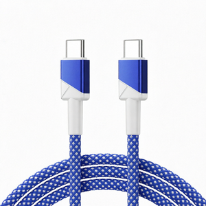 PD 100W Type-C ถึง Type-C สายชาร์จเร็ว 5A สายชาร์จข้อมูล ES-X79 สำหรับโทรศัพท์แท็บเล็ตแล็ปท็อป - Product Image 1