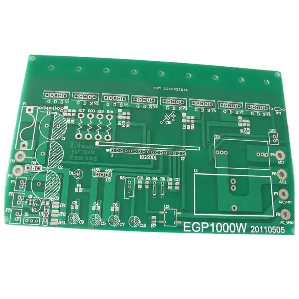 EGP1000W เพียวไซน์เวฟอินเวอร์เตอร์ Eg8010ชิปเซ็ตไดรฟ์พาวเวอร์บอร์ด PCB Bare Board