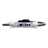 IC untuk WS2811/UCS1903/UCS2903/SK6812/UCS2904/SM16704/UCS8904/TM1814 RGB/RGBW 30m pita LED Mini TTL SPI penguat sinyal