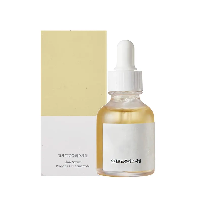 Korean Skin Care Beauty Face Products Wholesale Beauty Propolis Niacinamide Glow Serum 30ml