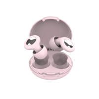 Bouchons d'oreilles anti-bruit pour dormir 45 dB, noirs, en silicone souple et réutilisables