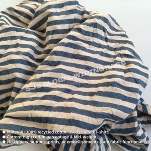 Trapos de Algodón Industriales de Colores, Trapos de Camiseta para Limpieza con Gran Absorción de Agua y Aceite - Product Image 4