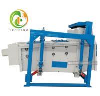 Haute efficacité 40-60TPH Paddy riz Machine de nettoyage équipement de traitement du café nettoyeur de grains rotatif enlever les impuretés