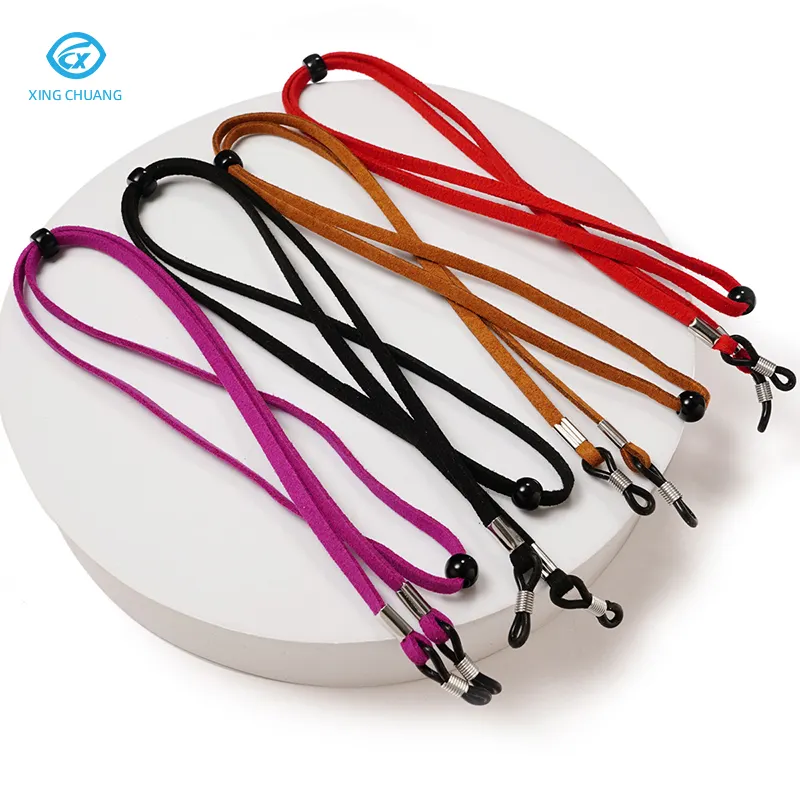 Custom Fashion Sports Adjustable Eyeglass Retainer Strap Holders Glasses Neck Anti Detachment Colorful Rope Lanyard Eyewear Cord
