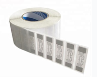 Étiquette RFID UHF 860-960 MHz avec autocollant flexible étanche pour le contrôle d'accès et le suivi