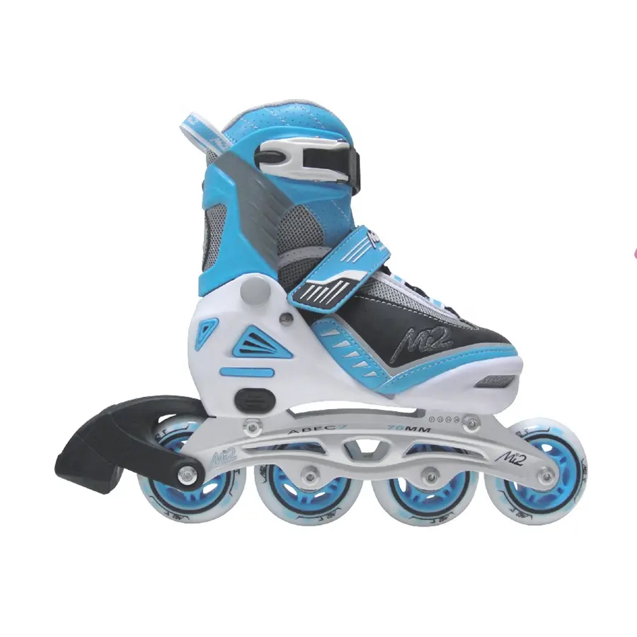 2020 New Design Adjustable Soft Roller Inline Skates Shoes PU Wheels Roller Skates For Kids