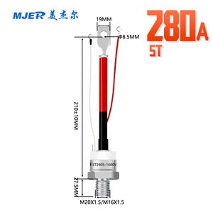 ST180s ST230s ST280s Control de fase Tiristor TO-118 Tamaño ST300S ST330S ST350S DIODO - Product Image 4