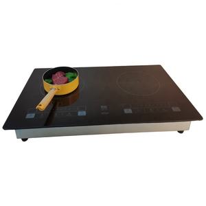 New Model Logo Induction Inverter Cooktop Dual Burner Induction Stove OEM Slide Control Induction <b>Cooker</b> - Product Image 3