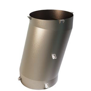 Sistema de tolva de lavandería para reciclaje de residuos con puerta de descarga tipo tolva para instituciones médicas - Product Image 4