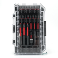 Alat listrik magnetik S2 kualitas bagus, set mata bor obeng 42 PC