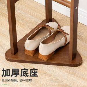 Simple floor-standing <b>clothes</b> <b>rack</b>, household <b>clothes</b> hanger, multi-functional floor stand, bedroom freestanding storage <b>rack</b> - Product Image 4