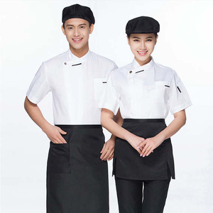 แฟชั่นคุณภาพสูงคลาสสิกหญิงโลโก้ที่กำหนดเองร้านอาหารเครื่องแบบพ่อครัว - Product Image 4