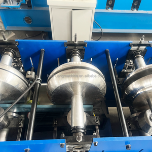 Hete Verkoop Automatische Dakbedekking Half Ronde Regengoot Maken <span class=keywords><strong>Machine</strong></span> Water Goot Elleboog Downspout Rolvormmachine - Product Image 3