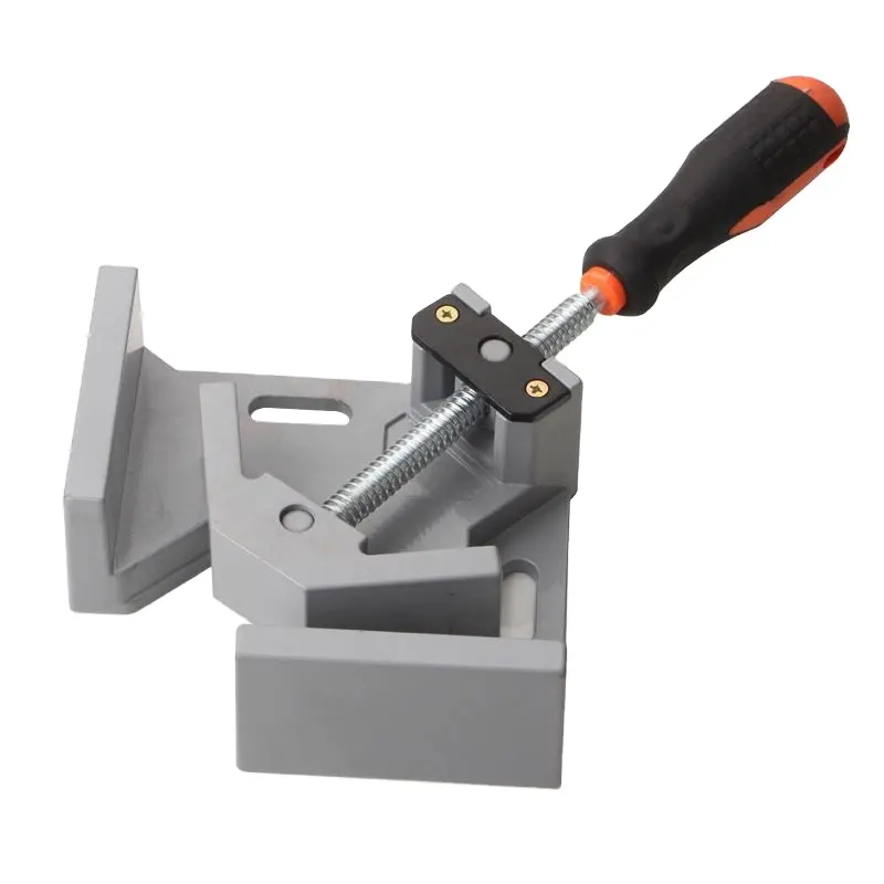 Hot Sale Aluminum Alloy Single Handle Corner Clamp 90 Degree Right Angle Adjustable Swing Hem Angle Woodworking Clamp