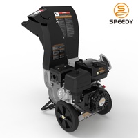Rapid SPY10 5.25x3.75 po. Déchiqueteuse à alimentation automatique 445cc avec Innovation Unique décharge 3-en-1
