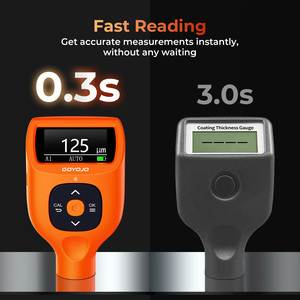 CTG3 Coating Thickness <b>Gauge</b> 0-9900um Paint Thickness Tester Bluetooth APP External Probe Auto Fe Al Zn FeC Detection - Product Image 3