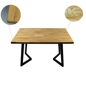 Contemporary Home Office Furniture Durable Solid <strong>Oak</strong> Wood Butcher Block Table <strong>Top</strong> <strong>Desk</strong> - Product Image 6
