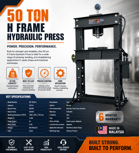 เครื่องอัดไฮดรอลิกแบบโครง H อเนกประสงค์ Tayo ME-PO30 สภาพใหม่ ประสิทธิภาพสูง สำหรับงานอุตสาหกรรมในโรงงาน พร้อมแกนแบริ่ง - Product Image 1