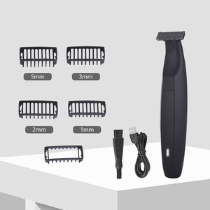 Recortadora de vello corporal 3 en 1 lavable, recortadora eléctrica para hombres, depiladora, afeitadora, kit de cuidado corporal y de barba - Product Image 2