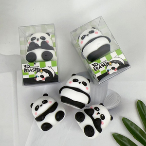 Dễ thương phim hoạt hình Silicone Panda bút kế hoạch, Gấu Trúc Nhỏ chuyển Bút Dao, chất béo gấu trúc khổng lồ trang trí bút chì dao - Product Image 4