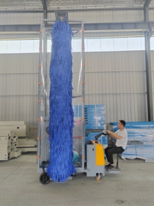 Attrezzatura Mobile di lavaggio del camion di Dayang con la singola spazzola facile da pulire il camion del fango molto sporco Bus fonte di energia elettrica - Product Image 4