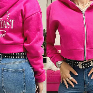 Sudadera personalizada 100% algodón con cremallera alta calidad oversize unisex sudadera estilo hip hop para el invierno - Product Image 1
