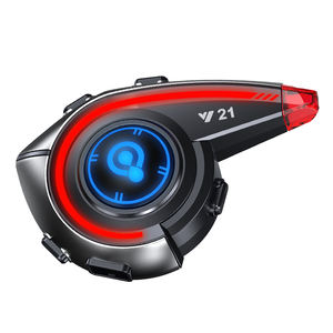 Auriculares Moto Y21 con Chip BT 5.4, 18H de Duración, los Mejores Auriculares para Casco de Motocicleta para Música, Accesorios para Casco - Product Image 1