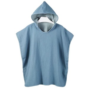 <span class=keywords><strong>Serviette</strong></span> à capuche de haute qualité en coton biologique, <span class=keywords><strong>serviette</strong></span> à capuche pour bébé en mousseline, couleurs bambou, fabricant de serviettes poncho personnalisées pour bébé et enfant - Product Image 3