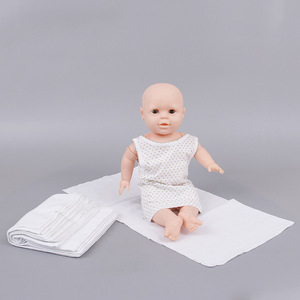 Pañal <span class=keywords><strong>de</strong></span> Tela <span class=keywords><strong>de</strong></span> <span class=keywords><strong>Gasa</strong></span> 100% Algodón, 28 x 28 Pulgadas, 72 g/unidad, Color Blanco - Product Image 5