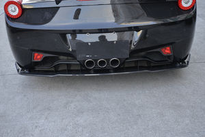 Vel estilo fibra de carbono coche parachoques difusor de labios para <span class=keywords><strong>Ferrari</strong></span> <span class=keywords><strong>458</strong></span> Italia base Coupe 2 puerta 11-13 - Product Image 2
