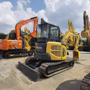 Excavadora de cadenas Komatsu Pc40mr, miniexcavadora hidráulica amarilla de 4 toneladas para construcción - Product Image 5