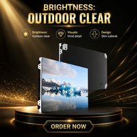Écran LED couleur plein format P3 pour extérieur, étanche IP65, haute luminosité, mur vidéo LED, écran publicitaire