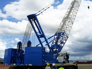 Grue sur chenilles hydraulique 75 tonnes SCC750A-5 avec patins de chenilles, mobile, avec prix - Product Image 2