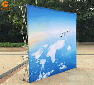 عرض الإعلانات التجارية خلفية المعرض المنبثقة النسيج الحدث الترويج في الهواء الطلق - Product Image 5